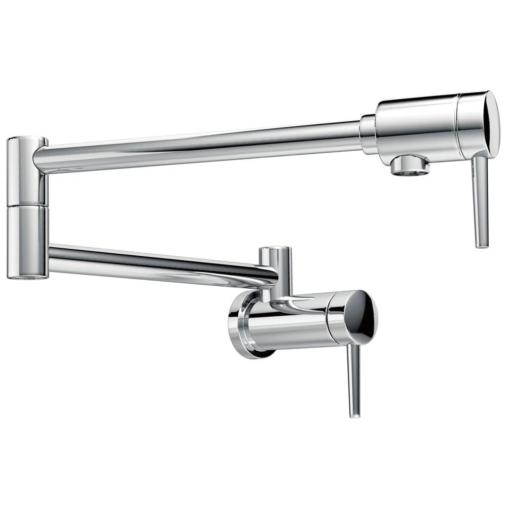 Delta Faucet - Other Contemporary Wall Mount Pot Filler - Chrome