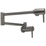 Delta Faucet - Other Contemporary Pot Filler - Black Stainless