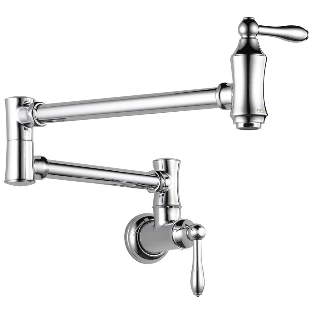 Delta Faucet - Other Traditional Wall Mount Pot Filler - Chrome