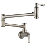 Delta Faucet - Other Traditional Wall Mount Pot Filler - Stainless