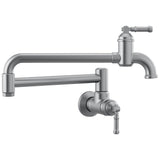 Delta Faucet - BroderickE Wall Mount Pot Filler - Arctic Stainless