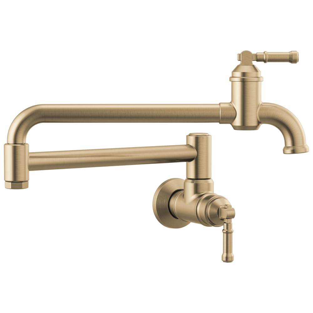 Delta Faucet - BroderickE Wall Mount Pot Filler - Champagne Bronze