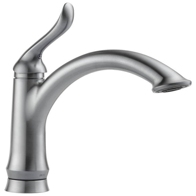 Delta Faucet - LindenE Single Handle Kitchen Faucet - Arctic Stainless