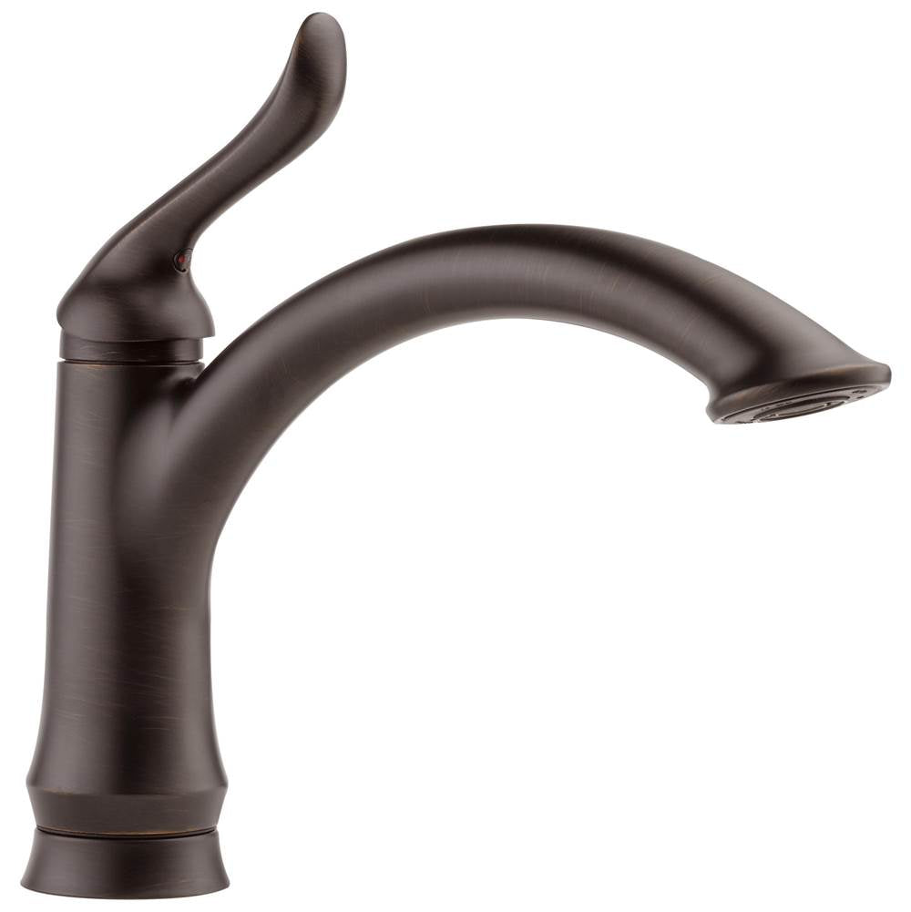 Delta Faucet - LindenE Single Handle Kitchen Faucet - Venetian Bronze