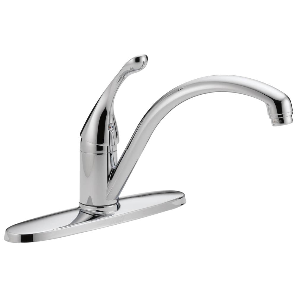 Delta Faucet - CollinsE Single Handle Kitchen Faucet - Chrome