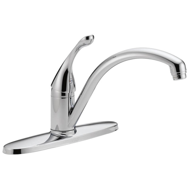 Delta Faucet - CollinsE Single Handle Kitchen Faucet - Chrome