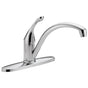 Delta Faucet - CollinsE Single Handle Kitchen Faucet - Chrome