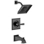 Delta Faucet - LakewoodE Monitor Tub and Shower - Matte Black