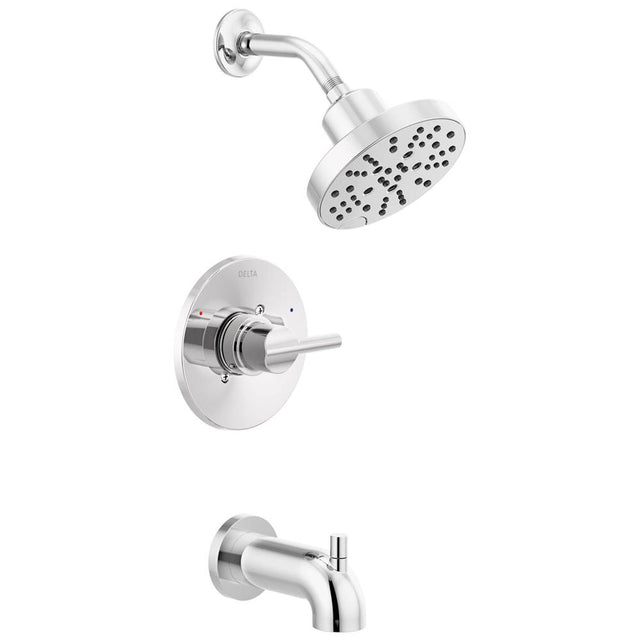Delta Faucet - NicoliE Monitor 14 Series H2Okinetic Tub and Shower - Chrome