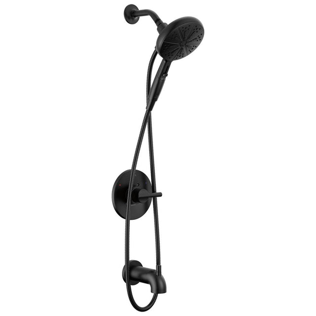 Delta Faucet - NicoliE Monitor 14 Series Tub and Shower with SureDock Hand Shower - Matte Black