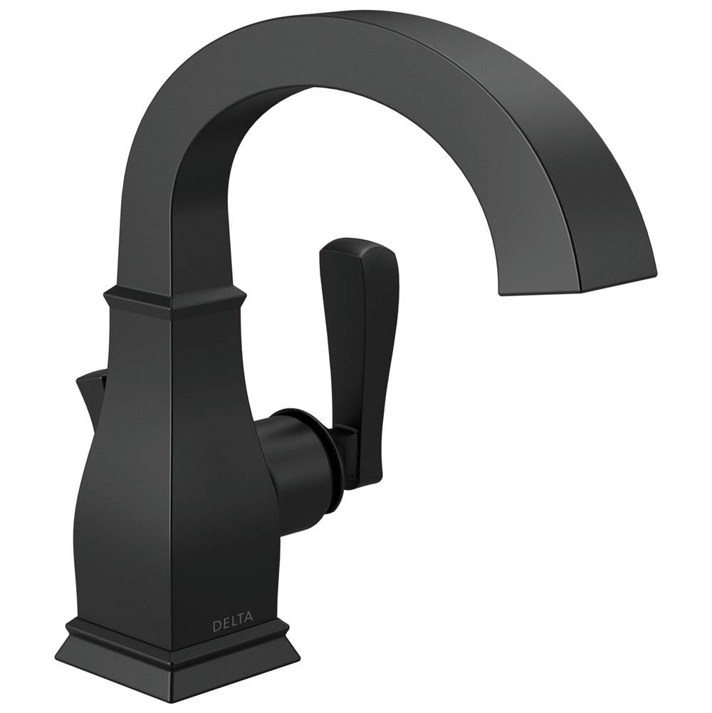 Delta Faucet - LakewoodE Single Handle Bathroom Faucet - Matte Black