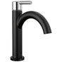Delta Faucet - NicoliE Single Handle Bathroom Faucet - Black With Chrome