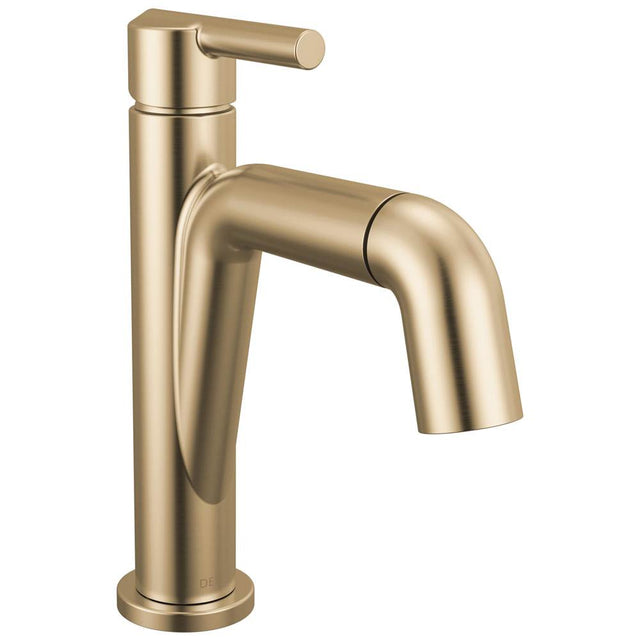 Delta Faucet - NicoliE Single Handle Pull-Down Bathroom Faucet - Champagne Bronze
