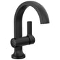 Delta Faucet - AlbionE Single Handle Bathroom Faucet - Matte Black