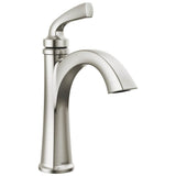 Delta Faucet - GeistE Single Handle Bathroom Faucet - Spotshield Brushed Nickel
