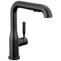 Delta Faucet - AlmariE Single Handle Pull-Out Kitchen Faucet - Matte Black