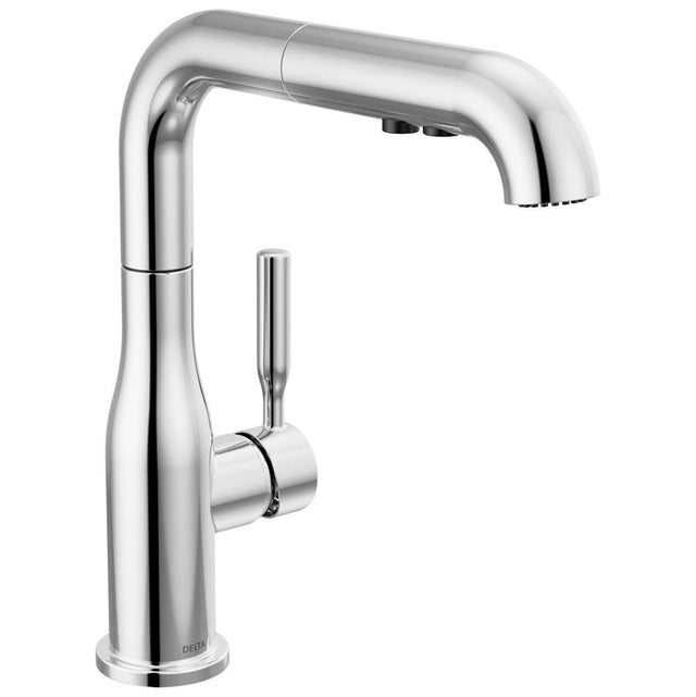 Delta Faucet - AlmariE Single Handle Pull-Out Kitchen Faucet - Chrome