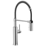 Delta Faucet - AntoniE Single-Handle Pull-Down Spring Kitchen Faucet - Chrome