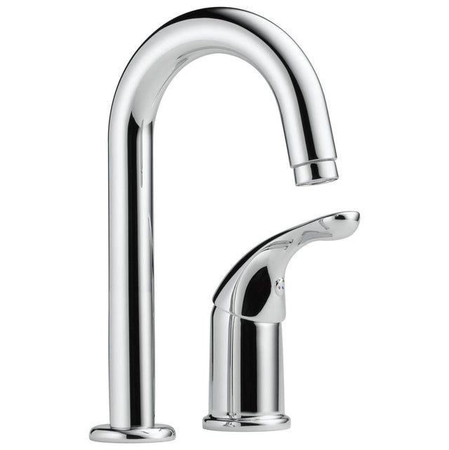 Delta Faucet - 134 / 100 / 300 / 400 Series Single Handle Bar / Prep Faucet - Chrome