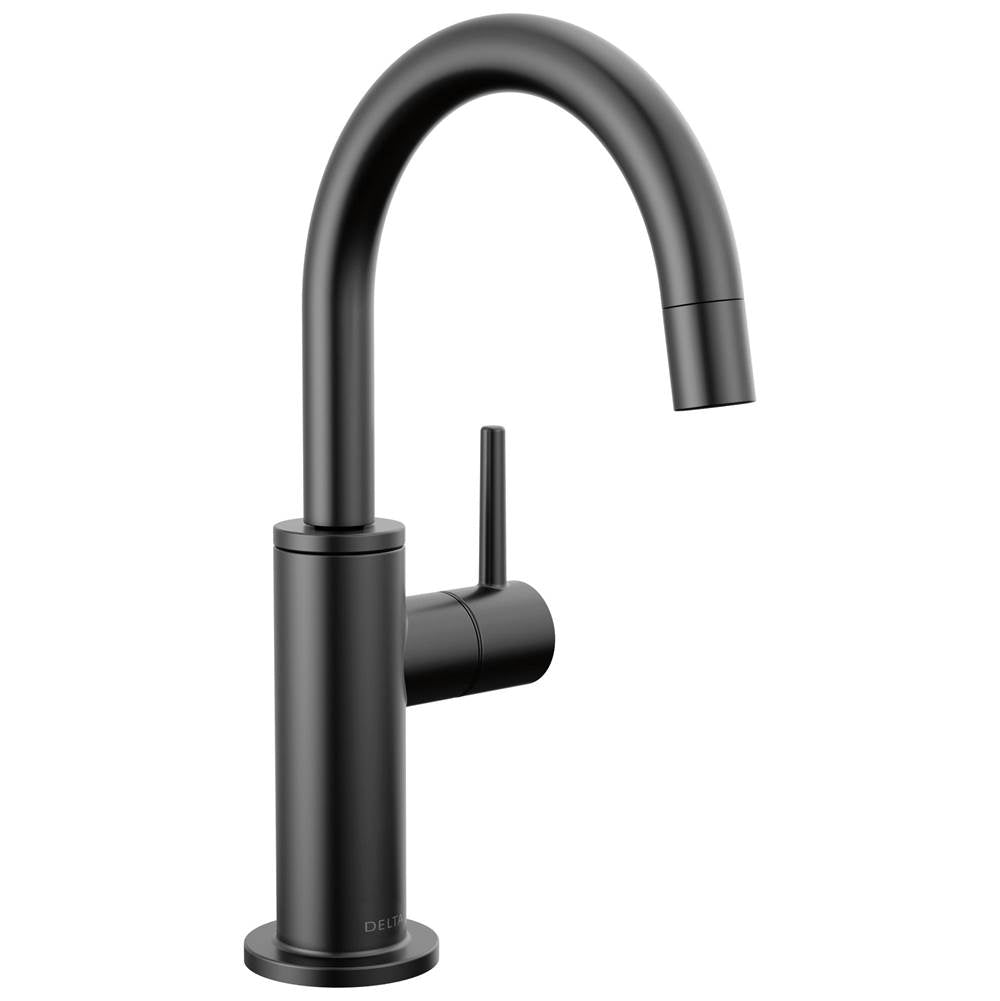 Delta Faucet - Other Contemporary Round Beverage Faucet - Matte Black