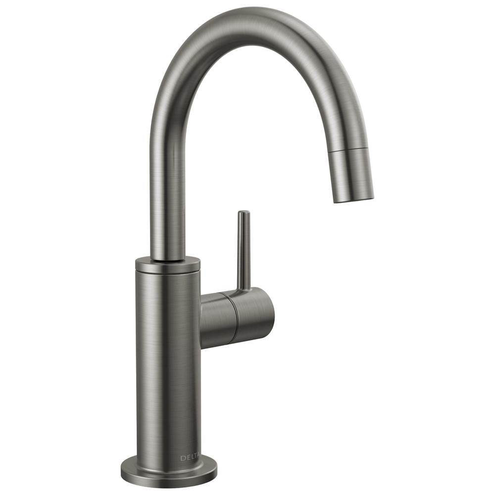 Delta Faucet - Other Contemporary Round Beverage Faucet - Black Stainless