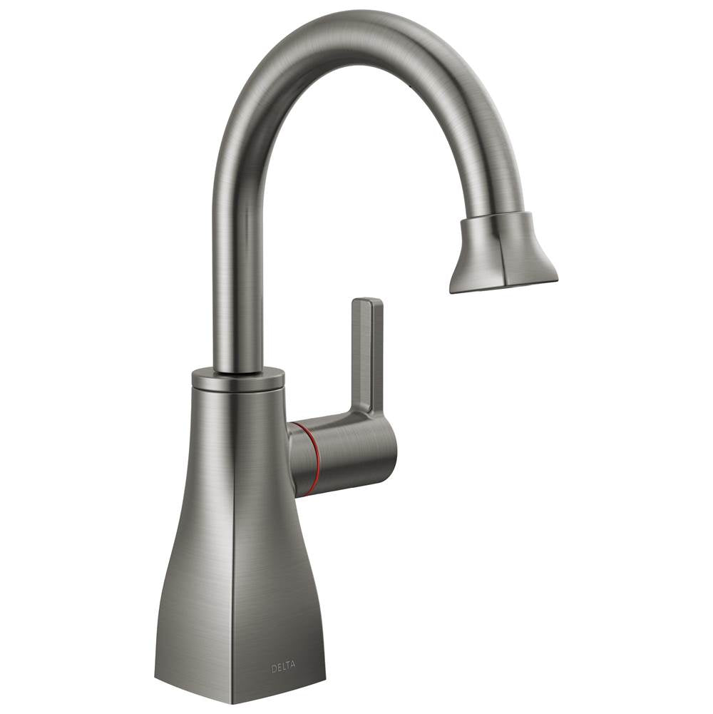 Delta Faucet - Other Contemporary Square Instant Hot Water Dispenser - Black Stainless