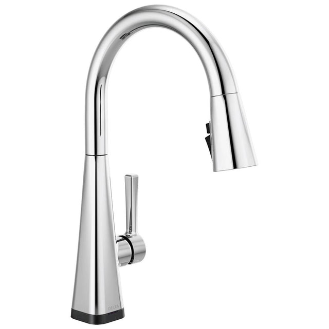 Delta Faucet - LentaE Touch2O Technology Kitchen Faucet with Touchless Technology - Chrome