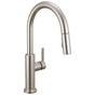 Delta Faucet - NicoliE Single Handle Pull-Down Kitchen Faucet - Stainless