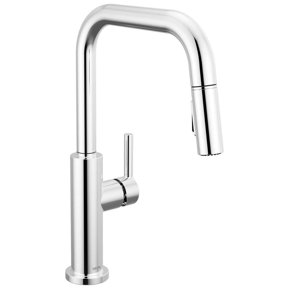 Delta Faucet - NicoliE Single Handle Pull-Down Kitchen Faucet - Chrome