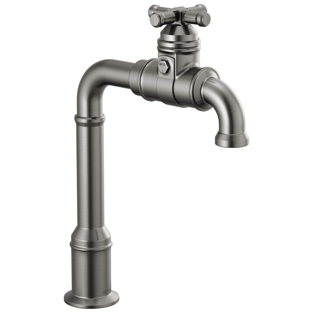 Delta Faucet - BroderickE True Bar Kitchen Faucet - Black Stainless