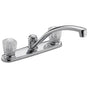 Delta Faucet - 2100 / 2400 Series Two Handle Kitchen Faucet - Chrome