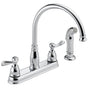 Delta Faucet - Windemere Two Handle Kitchen Faucet - Chrome