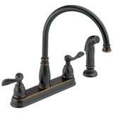 Delta Faucet - Windemere Two Handle Kitchen Faucet - Oil Rubbed Bronze