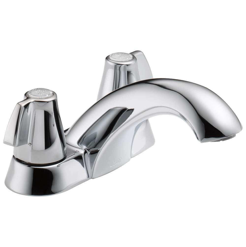 Classic Two Handle Centerset Bathroom Faucet