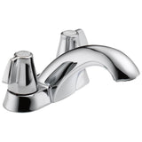 Classic Two Handle Centerset Bathroom Faucet
