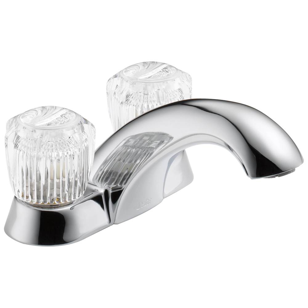 Delta Faucet - Classic Two Handle Centerset Bathroom Faucet - Chrome