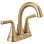 Delta Faucet - KayraE Two Handle Centerset Bathroom Faucet - Champagne Bronze