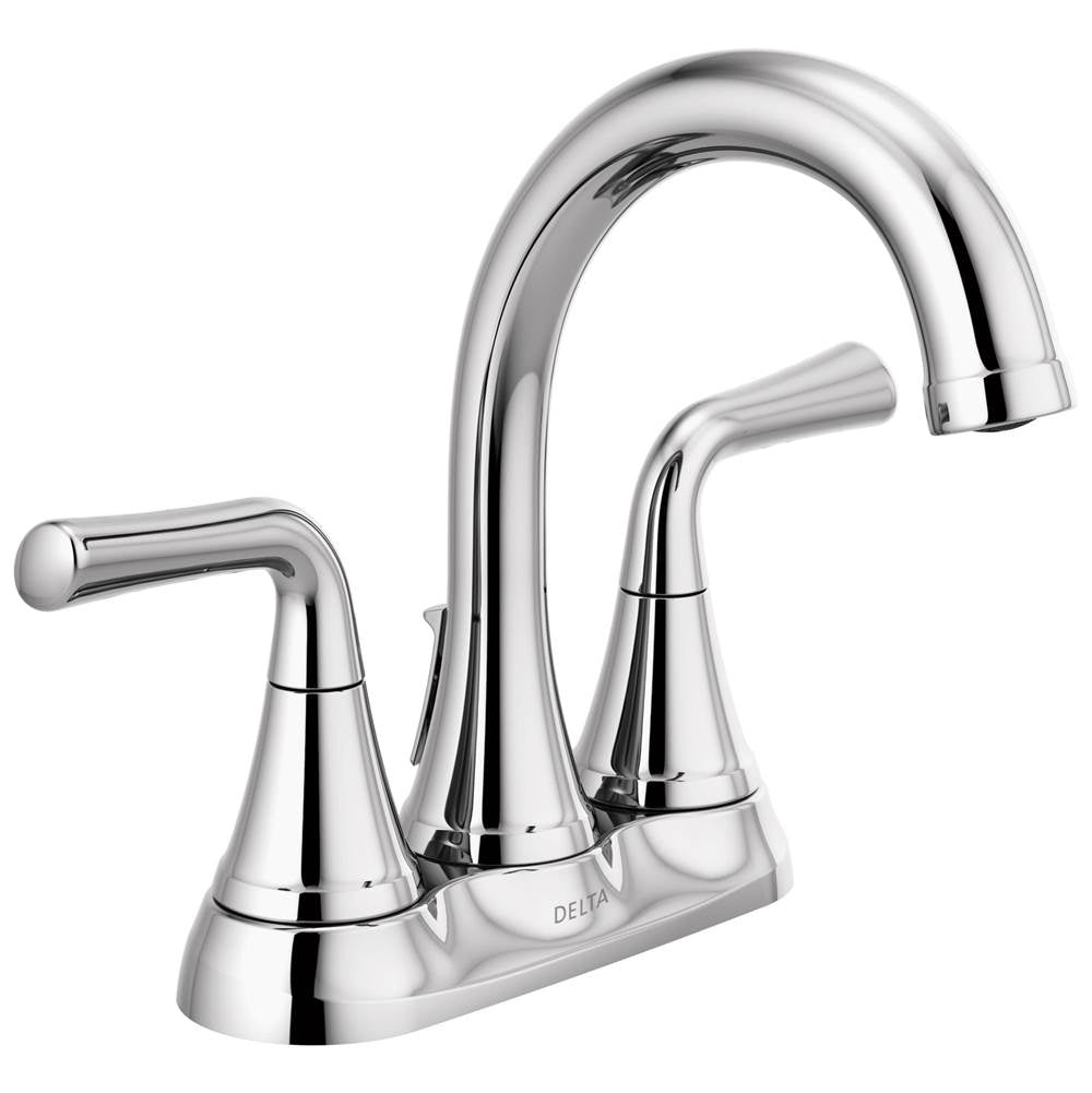 Delta Faucet - KayraE Two Handle Tract-Pack Centerset Bathroom Faucet - Chrome