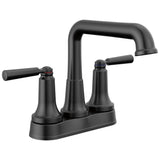 Delta Faucet - SaylorE Two Handle Tract-Pack Centerset Bathroom Faucet - Matte Black