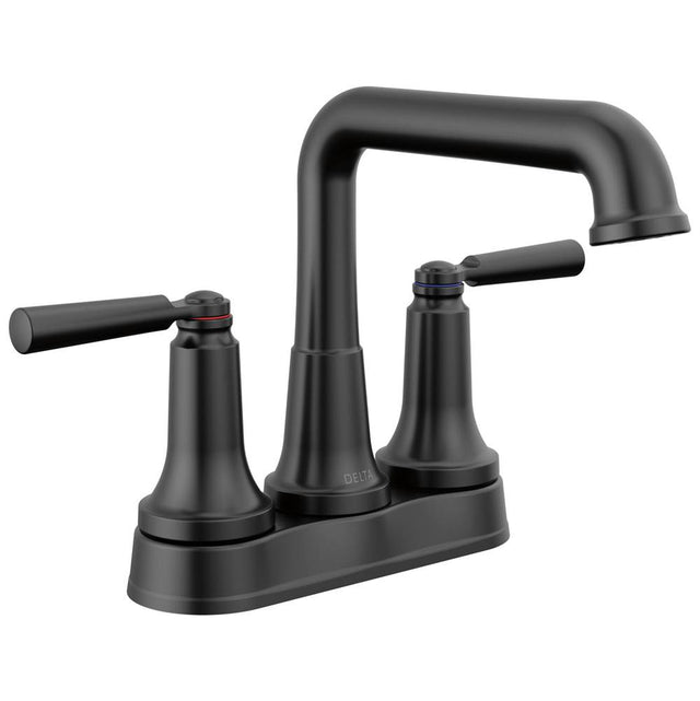 Delta Faucet - SaylorE Two Handle Tract-Pack Centerset Bathroom Faucet - Matte Black