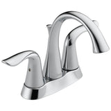 Delta Faucet - Lahara Two Handle Centerset Bathroom Faucet - Chrome