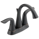 Delta Faucet - Lahara Two Handle Centerset Bathroom Faucet - Venetian Bronze