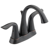 Lahara Two Handle Centerset Bathroom Faucet
