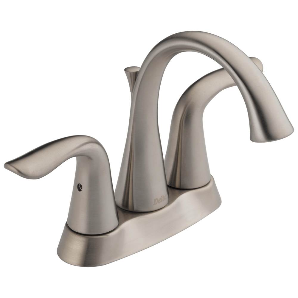 Delta Faucet - Lahara Two Handle Centerset Bathroom Faucet - Stainless