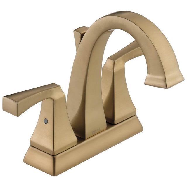 Delta Faucet - DrydenE Two Handle Centerset Bathroom Faucet - Champagne Bronze
