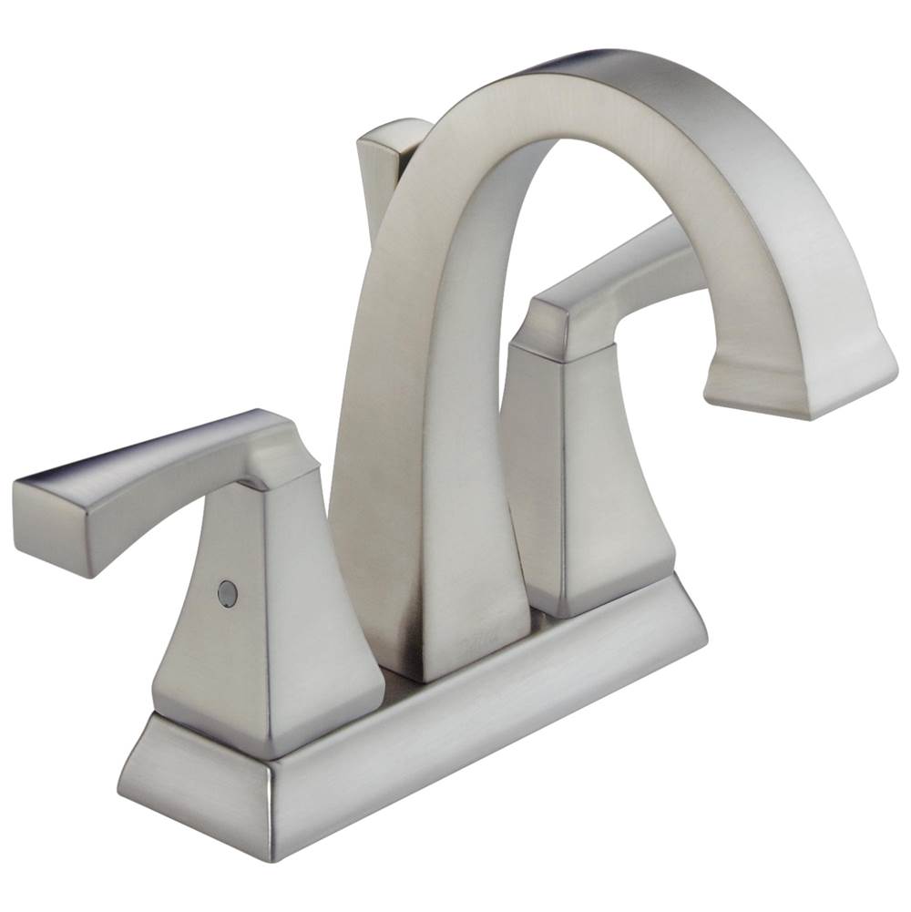 Delta Faucet - DrydenE Two Handle Centerset Bathroom Faucet - Stainless