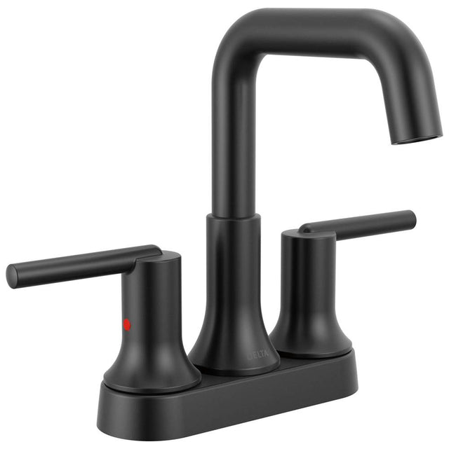 Delta Faucet - Trinsic Centerset Bathroom Faucet - Matte Black