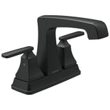 Delta Faucet - Ashlyn Two Handle Tract-Pack Centerset Lavatory Faucet - Matte Black