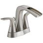Delta Faucet - Tolva Two Handle Centerset Bathroom Faucet - Stainless