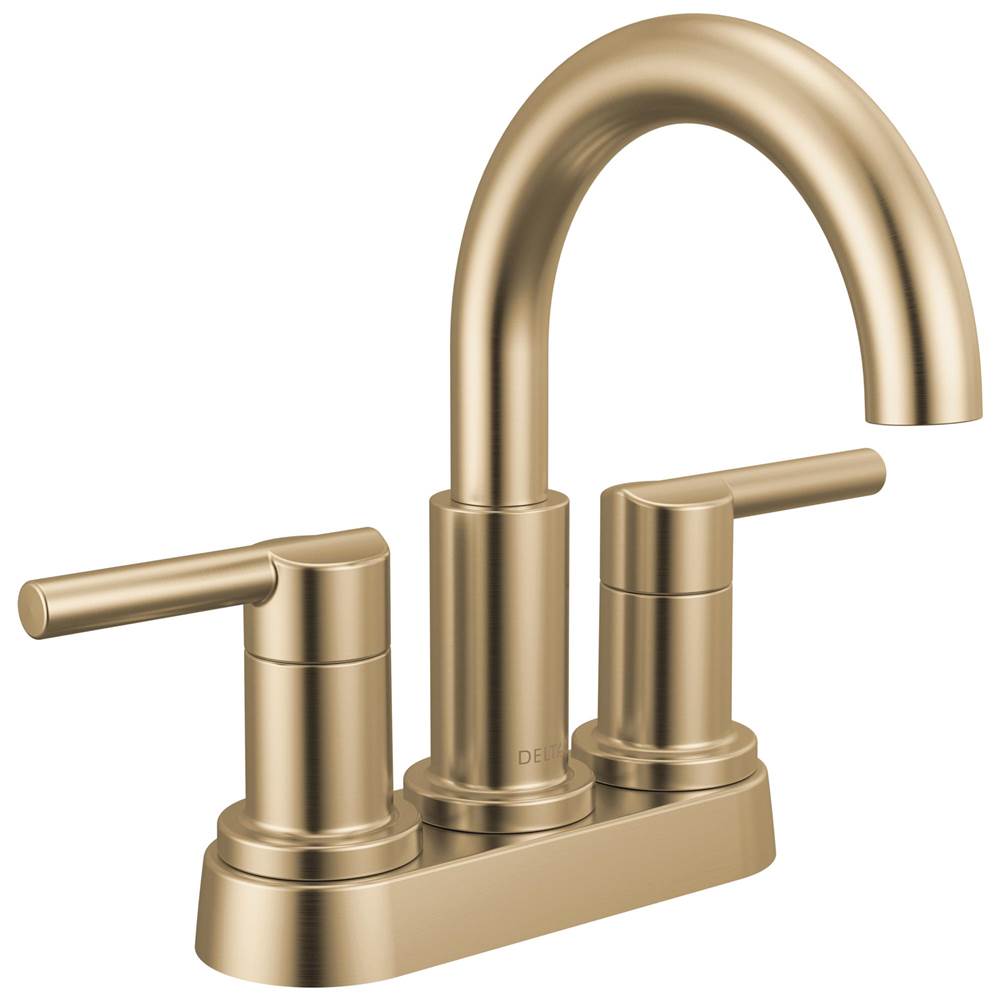 Delta Faucet - NicoliE Two Handle Centerset Bathroom Faucet - Champagne Bronze